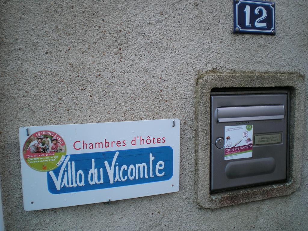Villa Du Vicomte Thouars Exteriör bild